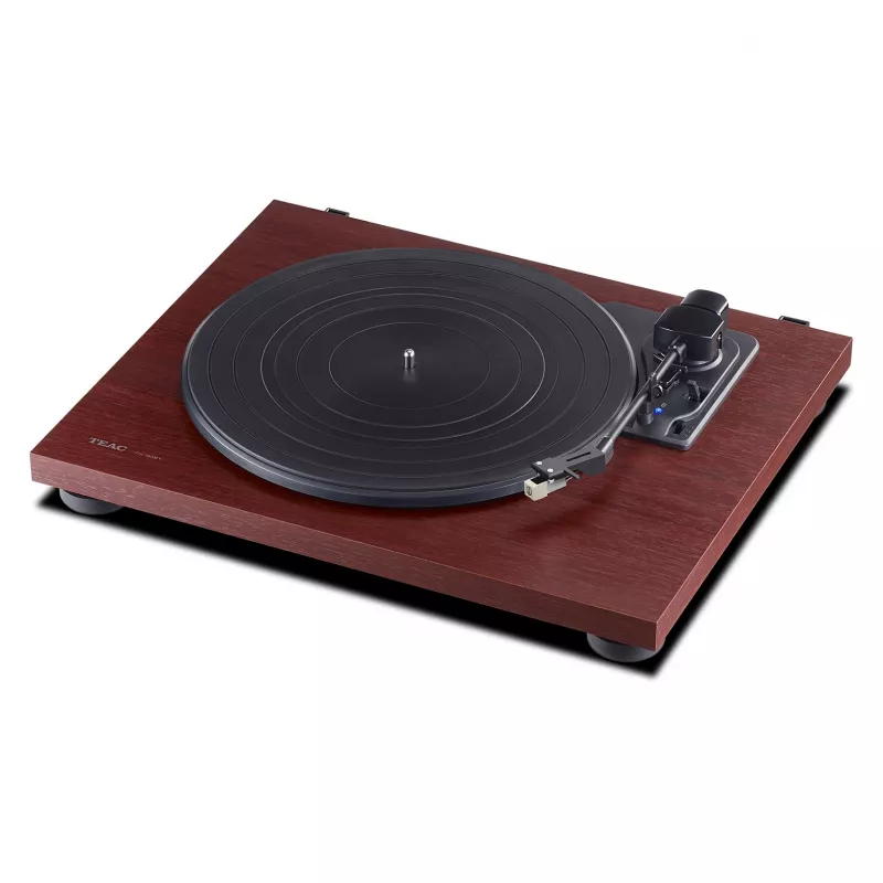Gramofon audio z napędem paskowym TEAC TN-180BT-A3 Czarny Cherry