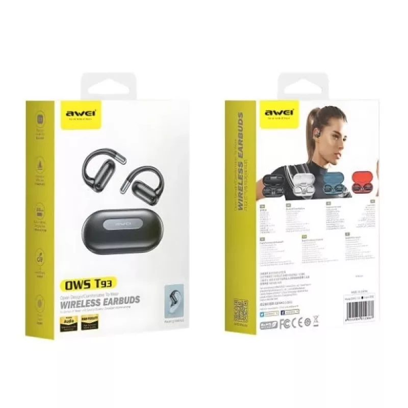 Słuchawki Bluetooth 5.4 T93 OWS białe