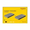 Stacja dokująca DeLOCK Thunderbolt 3 8K Dual DisplayPort USB LAN SD Audio PD 3.0