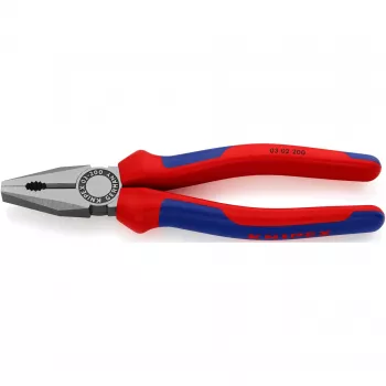 Knipex szczypce uniwersalne, uchwyty 2-komponentowe, 200 mm