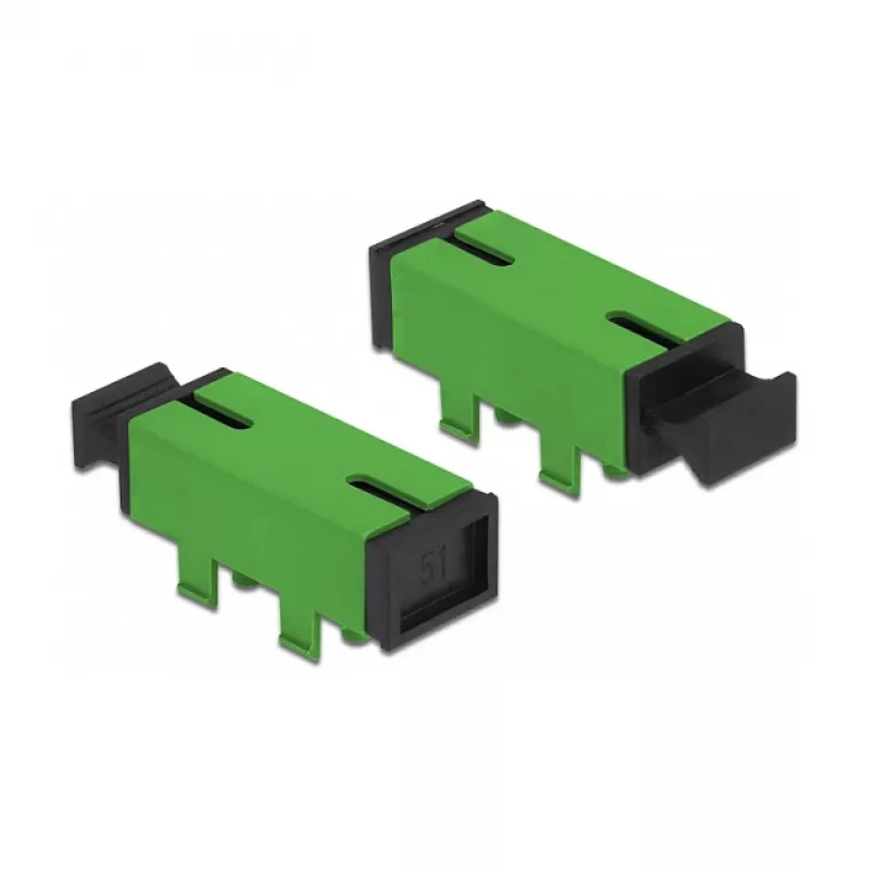 Optic Fiber Coupler PCB SC Simplex female to SC Simplex female DeLOCK 86932