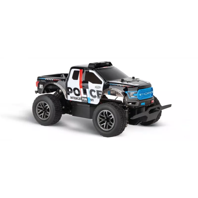 Samochód zdalnie sterowany CARRERA Ford F-150 Raptor Police 2,4 GHz RC model