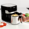 Frytkownica beztłuszczowa Taurus Air Fry 7S 1600 W 6,5 l, stal nierdzewna, 8 programów, 80–200 °C, sterowanie dotykowe