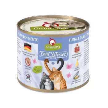 GRANATAPET DeliCATessen Tuńczyk i kaczka - mokra karma dla kota - 200g