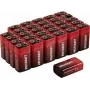 Voltcraft VC-16107990 Bateria blokowa 9 V alkaliczno-manganowa 550 mAh 9V 30 szt. (VC-16107990)