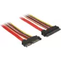 Kabel SATA DeLOCK 84918 0,2 m SATA 22-pin Czarny Pomarańczowy Czerwony Żółty