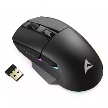 Skiller SGM50W Czarna optyczna mysz gamingowa RGB