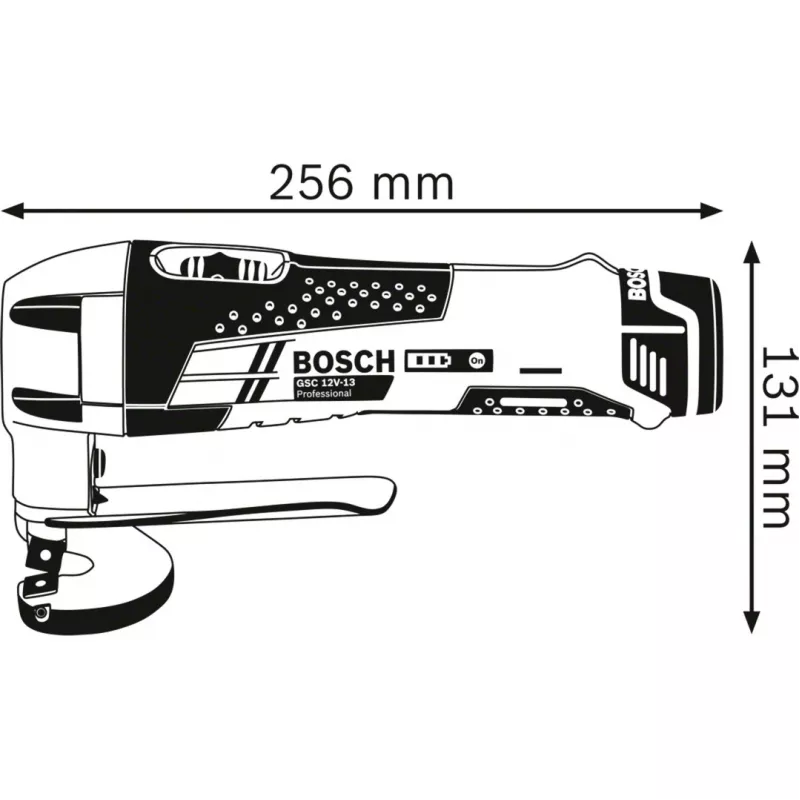 Bosch GSC 12V-13 PROFESSIONAL nożyce do blachy 3600 spm