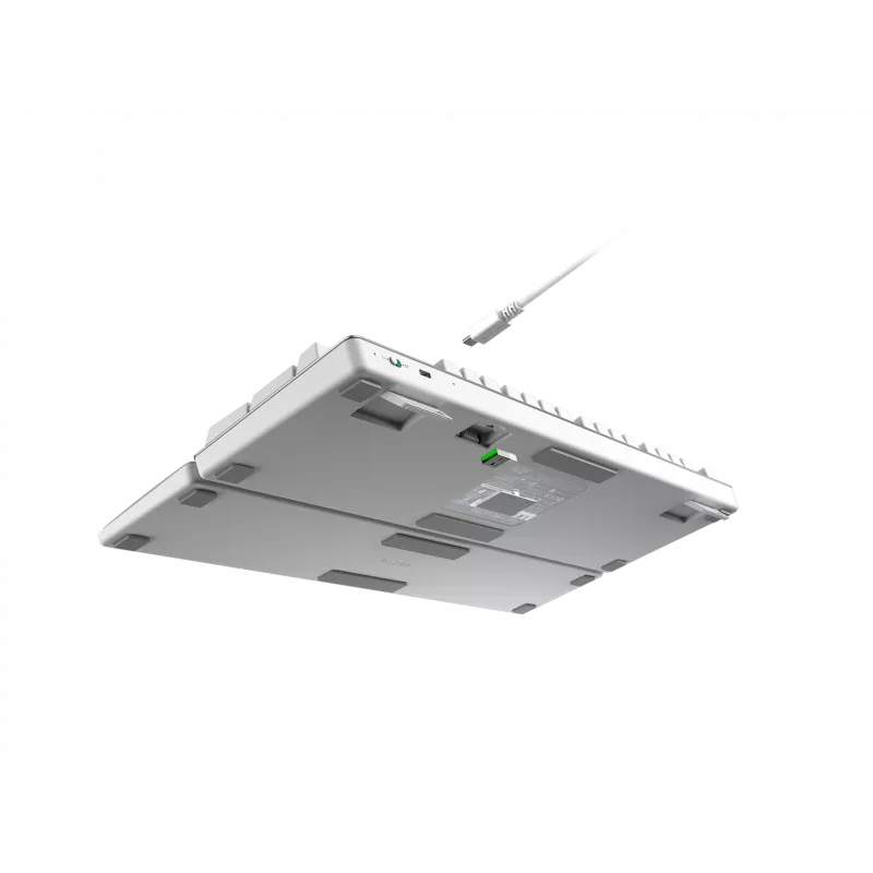 Razer Pro Type Ultra klawiatura biurowa USB RF Wireless Bluetooth QWERTY US English srebrno-biała