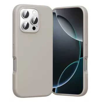 Ochronne etui kompatybilne z MagSafe Vention KUHM0-30 do iPhone 16 Pro, szare