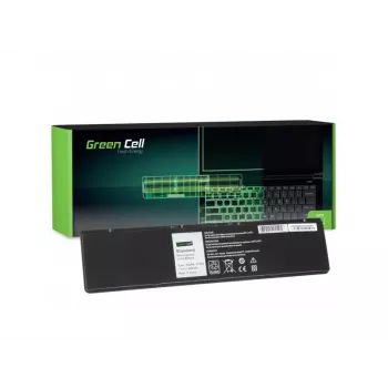 Bateria zielony Cell DE93 do DELL Latitude E7440, Li‑Ion 7,4 V 4500 mAh, 4 ogniwa, czarna