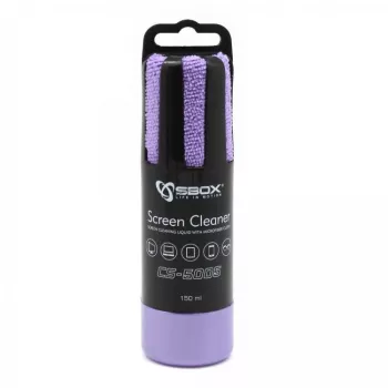 Sbox CS-5005U Środek do czyszczenia ekranów 150ml Fioletowy