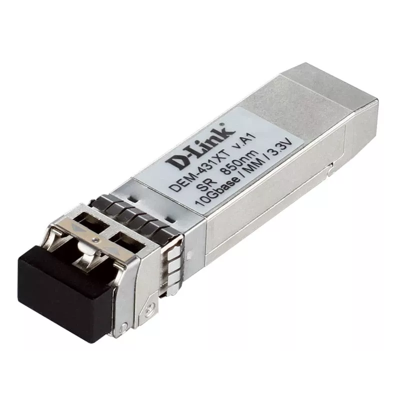 D-Link 10GBase-SR SFP+ Transceiver, 80/300m, Fiber optic, 10000 Mbit/s, SFP+, LC, 50/125,62.5/125 µm, SR
