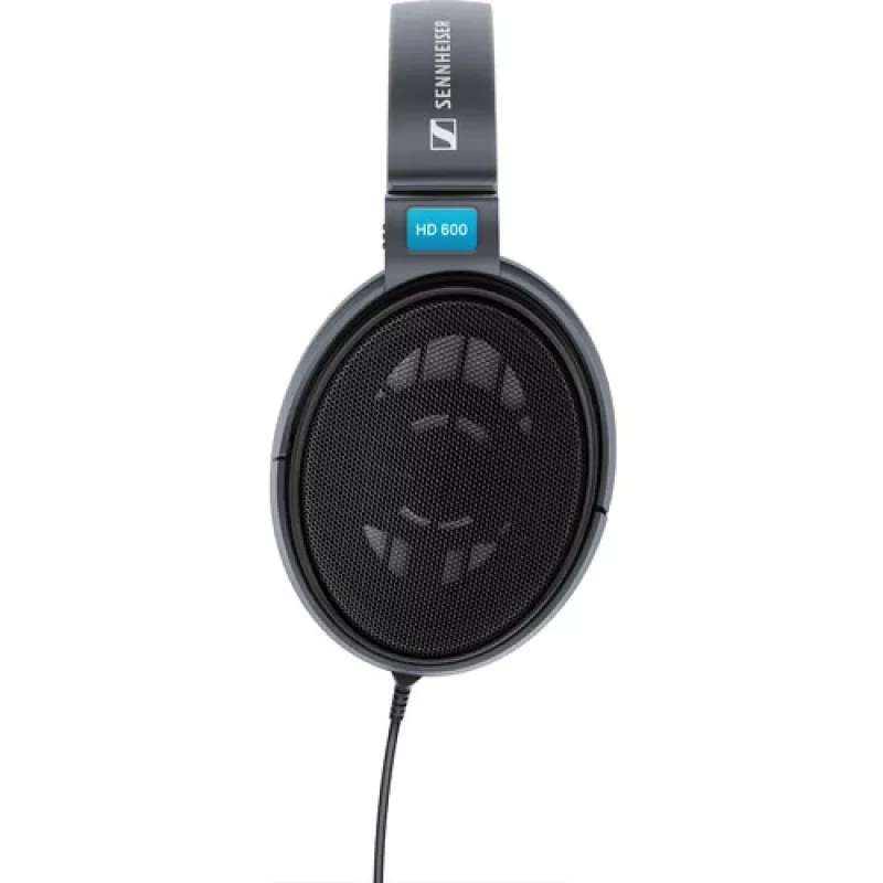 Słuchawki Sennheiser HD 600 z pałąkiem, złącze 3,5 mm, czarno-szare