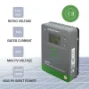 MPPT Solar Charge Controller QOLTEC 10A do systemów 12 V/24 V z wyświetlaczem LCD