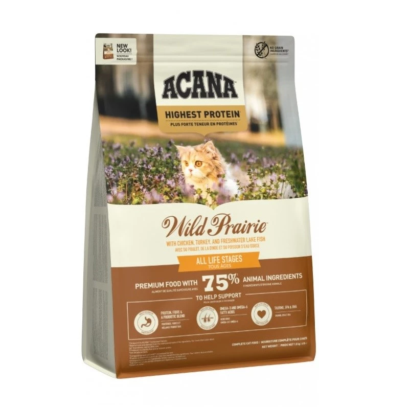 ACANA Wild Prairie Cat - sucha karma dla kota - 1,8 kg