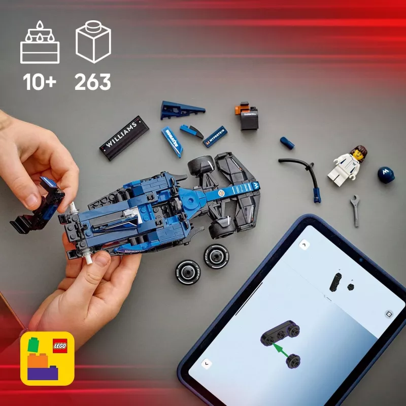 LEGO SPEED CHAMPIONS 77249 Williams Racing FW46 F1 Race Car