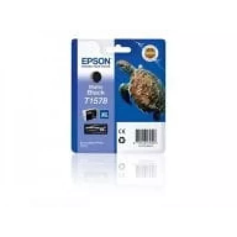Epson T1578 wkład atramentowy 1 szt. Oryginalny Wysoka wydajność (XL) Czarny