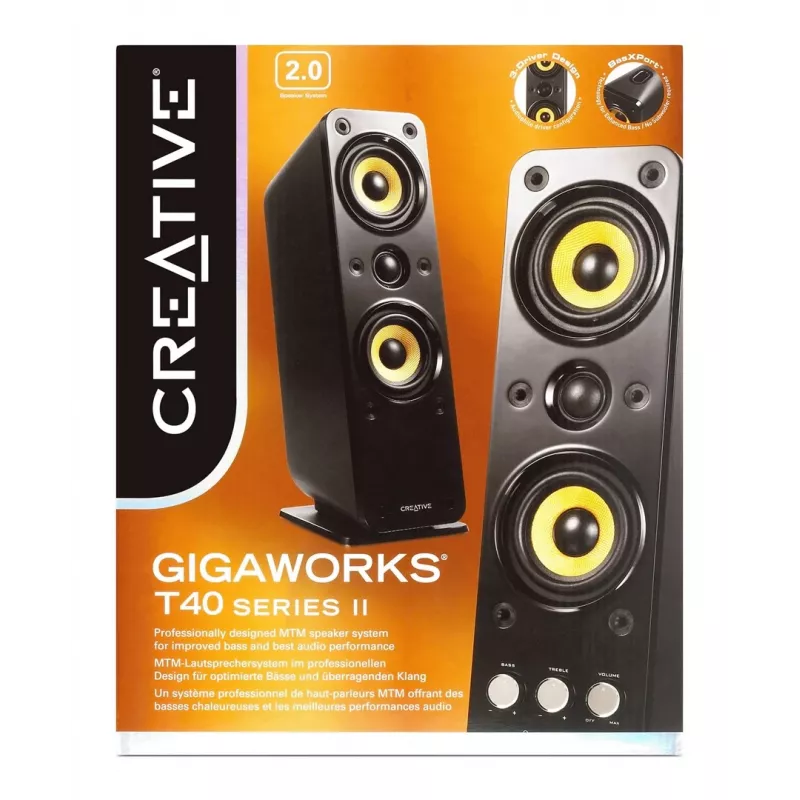 CREATIVE GigaWorks T40 Series II 2.0 głośniki wysokiej klasy