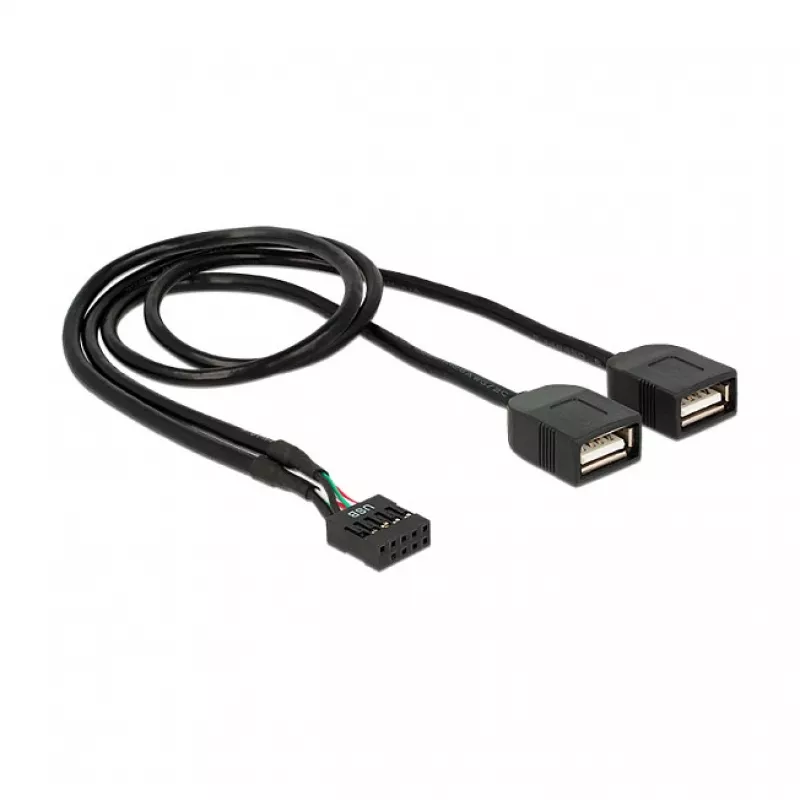 Adapter USB wewnętrzny i zewnętrzny - USB (W) - do