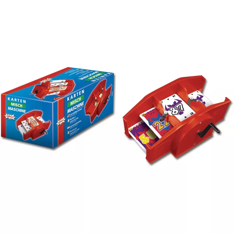 Maszynka do mieszania kart (Czerwona)