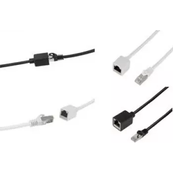 Logilink Professional - Patch-Extension kabel - RJ-45 (M) to RJ-45 (W) - 10 m - S/FTP - CAT 6a - bezhalogenowy, Snagless, robust - biały (CQX091S)