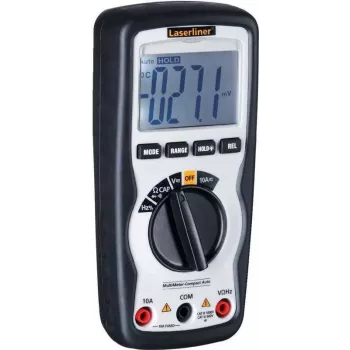 LASERLINER Ręczny multimetr cyfrowy MultiMeter-Compact Auto CAT IV 600 V Wyświetlacz (zliczenia): 4000 (083.034A)