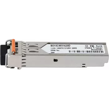 niebieskiOptics AT-SPBD10-14 Moduł nadajnika-odbiornika światłowodowego 1250 Mbit/s SFP (AT-SPBD10-14-BO)