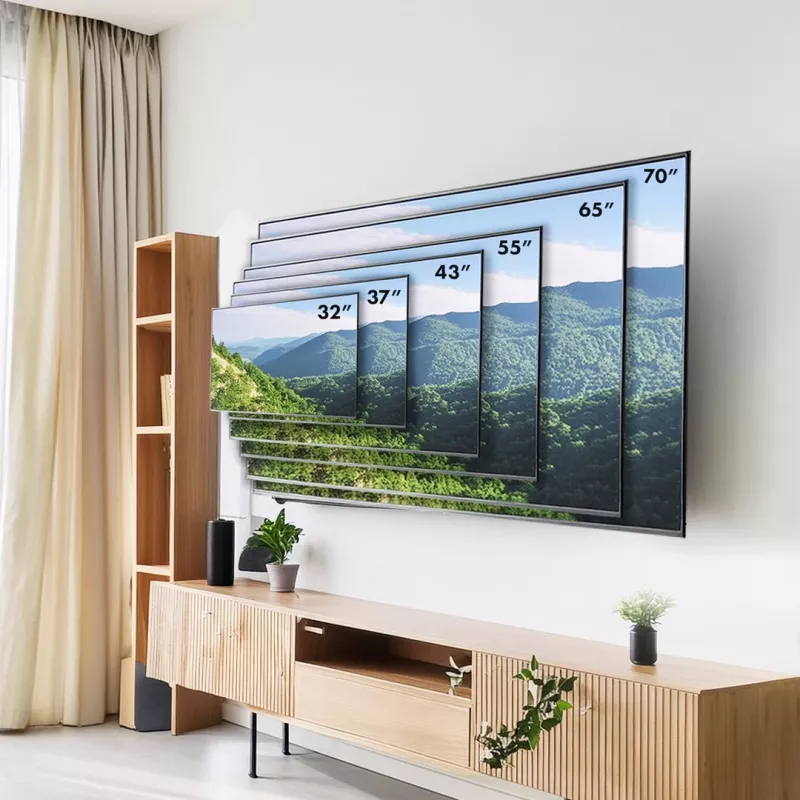 Uchwyt ścienny do telewizora Maclean TV MC-412 32-70 cali VESA 400x400 45 kg z regulacją pochylenia, poziomnicą i akcesoriami montażowymi