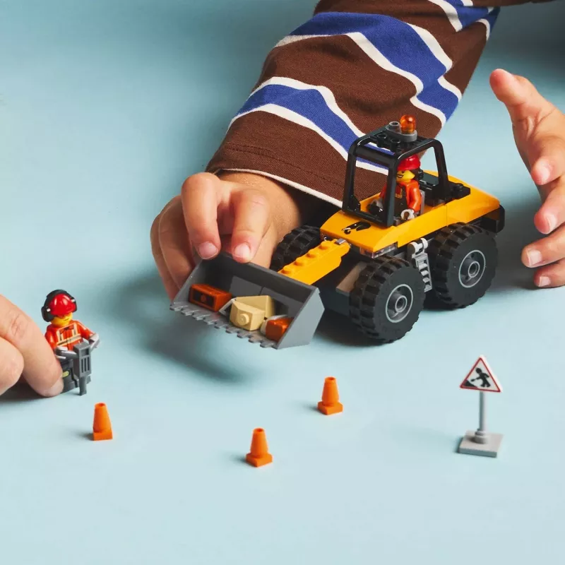 LEGO City 60450 Żółta ładowarka kołowa