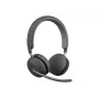 Zestaw słuchawkowy LOGITECH Zone Wireless 2 Teams natywny Bluetooth - GRAFITOWY