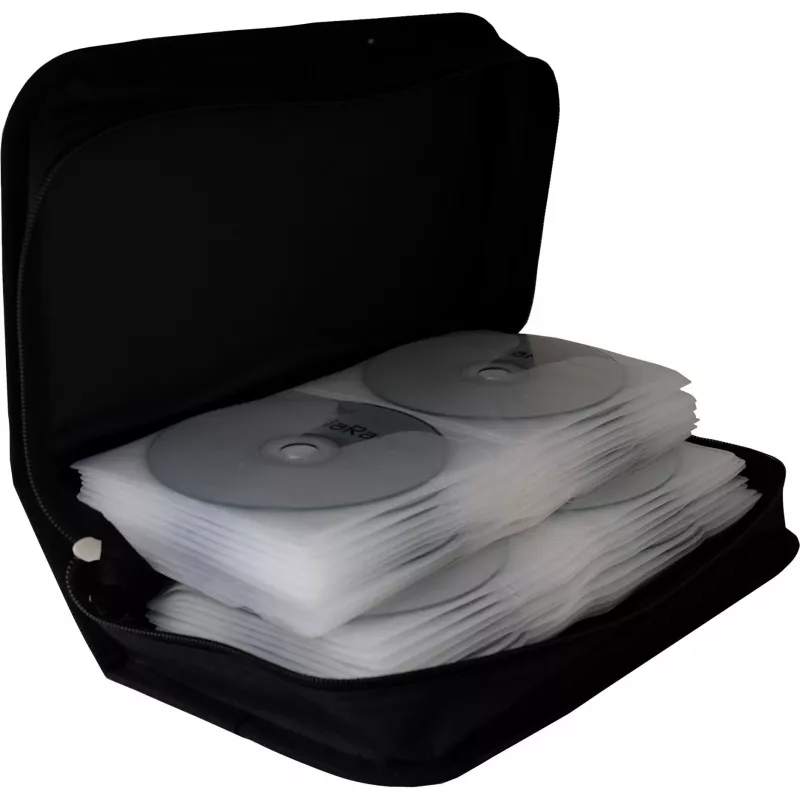 Etui na płyty MediaRange BOX55 na 96 płyt Czarny