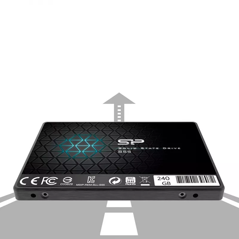 Dysk SSD Silicon Power cienki S55 240 GB 2,5 cala SATA III TLC