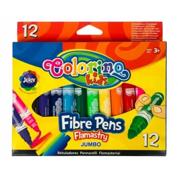 Felt-tip pens Colorino 42651PTR round tip 12 colours set