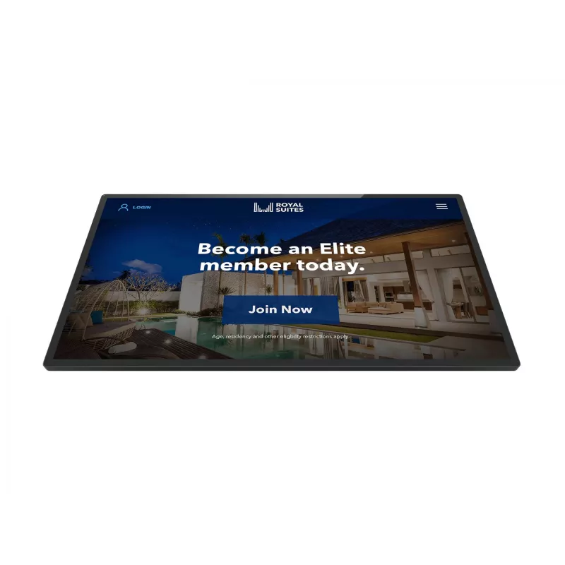 Elo Touch Systems E104912 Wyświetlacz 6554 L Czarny