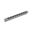 Listwa zasilająca, puszka podłogowa/blatowa, Aluminium, Bachmann 333.401