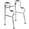 Chodzik rehabilitacyjny REHA FUND RF-133 3w1, rama aluminiowo-stalowa, regulowana wysokość 81–99 cm, 2 koła, siedzisko, maks. obciążenie 100 kg