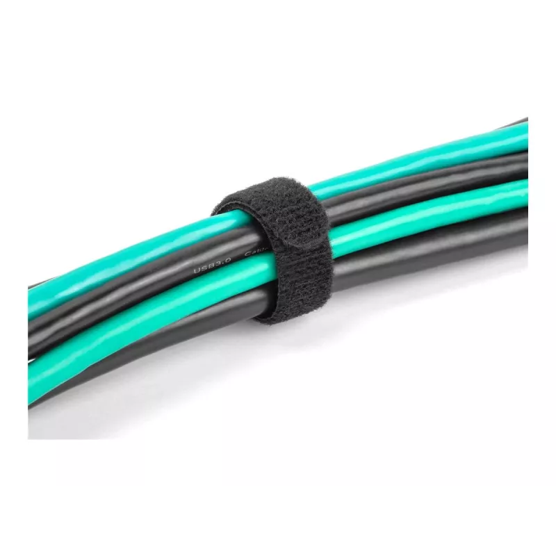 Opaska na rzep DeLOCK 19075 300x12mm czarna 10 sztuk