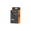 NATEC AC szybkie ładowanie przewodowa ładowarka wewnętrzna Ribera — 18W (5–15V, do 3A), 1× USB-A, czarna