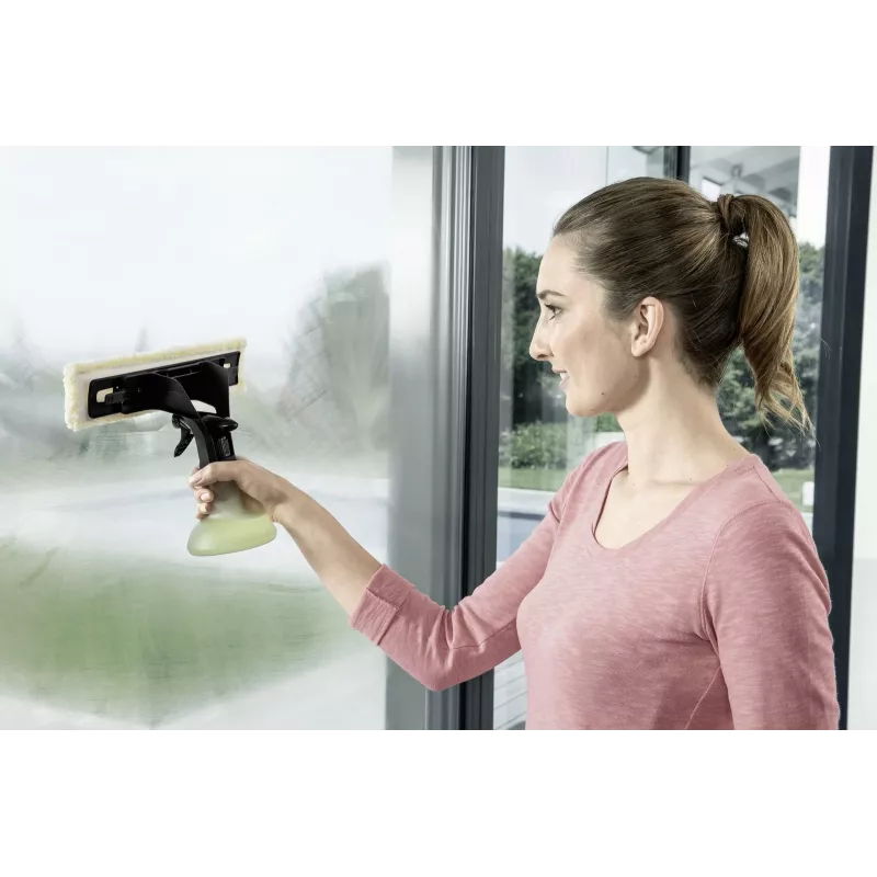 Akcesoria do myjek okiennych Karcher 2.633-129.0 — butelka z rozpylaczem 250 ml, kompatybilna z WV 2 Plus, WV 2 Premium, WV 5 Premium
