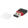 Czytnik kart Esperanza EA134K Czarny, Srebrny, Przezroczysty USB 2.0
