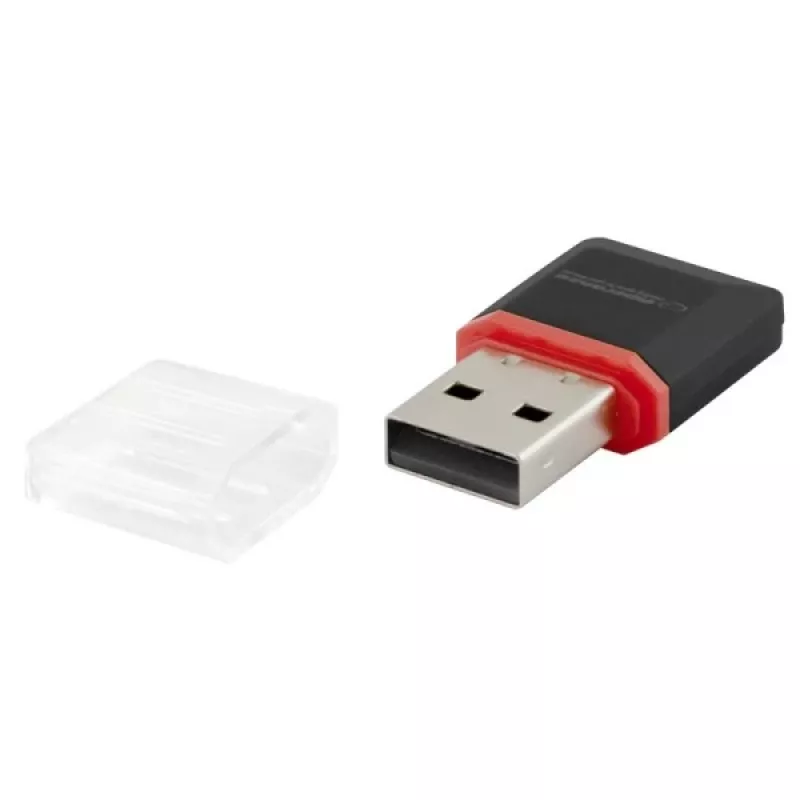Czytnik kart Esperanza EA134K Czarny, Srebrny, Przezroczysty USB 2.0