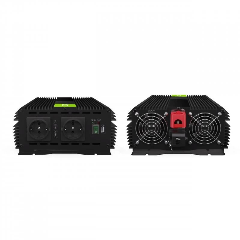 Przetwornica napięcia zielony Cell INVGC12 Auto 3000 W czarna