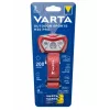 Latarka na pasku nagłownym Varta Outdoor Sports H20 Pro Szary Czerwony