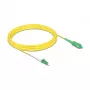 DeLOCK kabel InfiniBand/światłowodowy 10 m LC SC żółty 83876