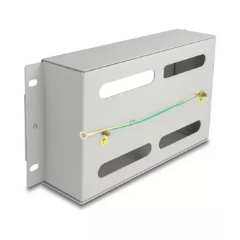 Listwa zaślepiająca DELOCK 67319 do szafy rack, obudowa metalowa szara, 1 szt.