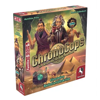 ChronoCops - Einsteins Relativity Crisis, gra planszowa