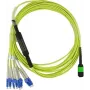 BlueOptics F5-UPG-QSFP4X10LR-5M-BO InfiniBand światłowodowy kabel MTP 4x LC 5m