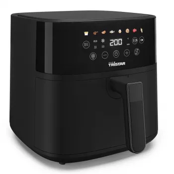 Tristar Cyfrowa Frytkownica Powietrzna | FR-9060 | Moc 1700 W | Pojemność 6 L | Czarny | Technologia gorącego powietrza