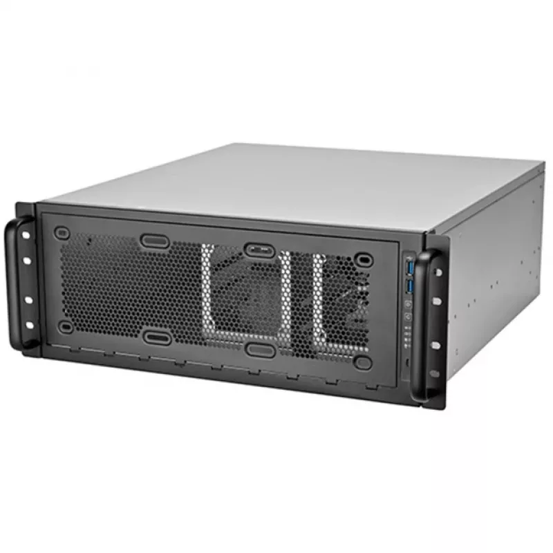 Obudowa Rackmount 4U SILVERSTONE RM45-360 — obudowa 4U, obsługuje płyty główne ATX, do montażu w szafie rack